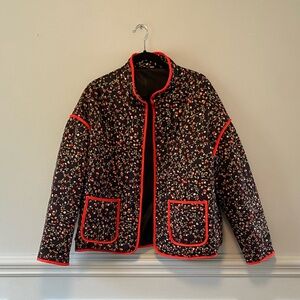 Floral Patterned Jacket - M/L